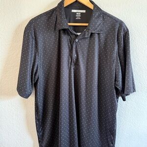 Greg Norman Collection Black Polo Shirt
